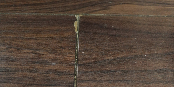 износ верхнего слоя ламината, щеление